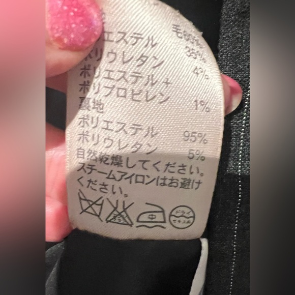 Classiques Entier blazer Grey with Silver sparkle pinstripe size 10 - Picture 7 of 13